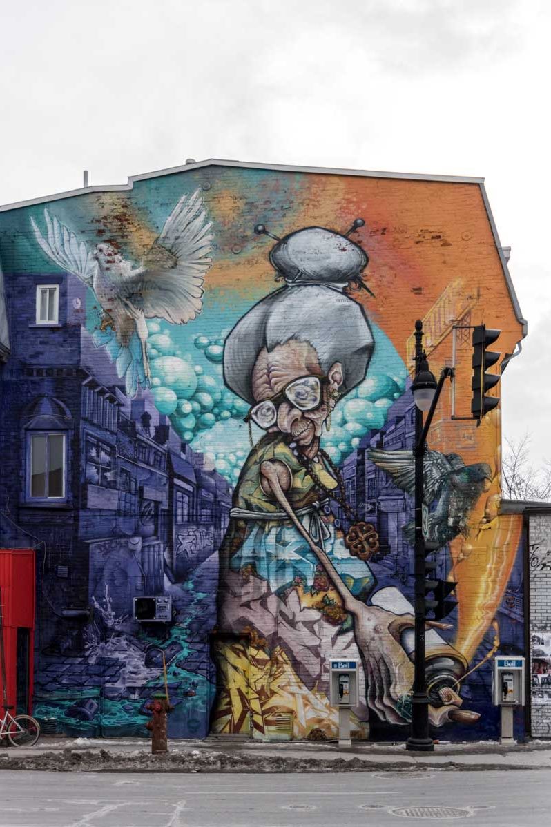 Be blown away by the Montreal Street Art Scene | WattWhereHow?