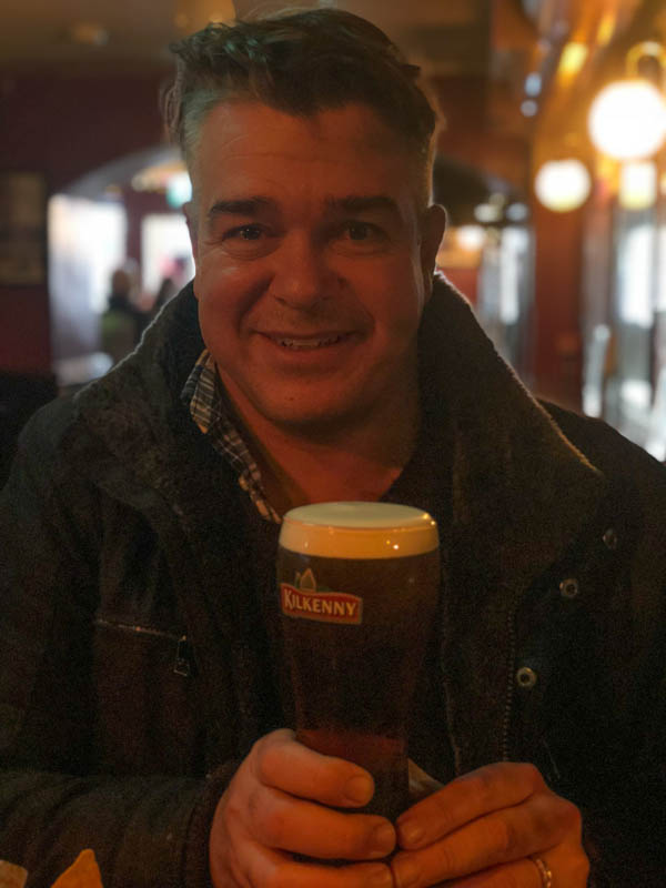 Achievement Unlocked: A pint of Kilkenny in Kilkenny. 