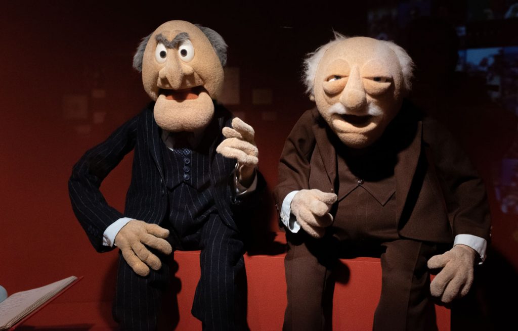 Meet Stadtler and Waldorf and the rest of the Muppets at the Museum of the Moving Image in New York. 
