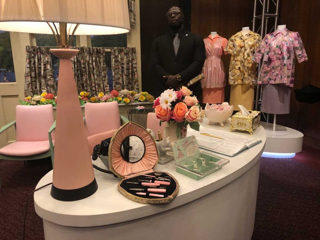 The sets and props for Marvelous Mrs Maisel are brought to life at the Paley Center