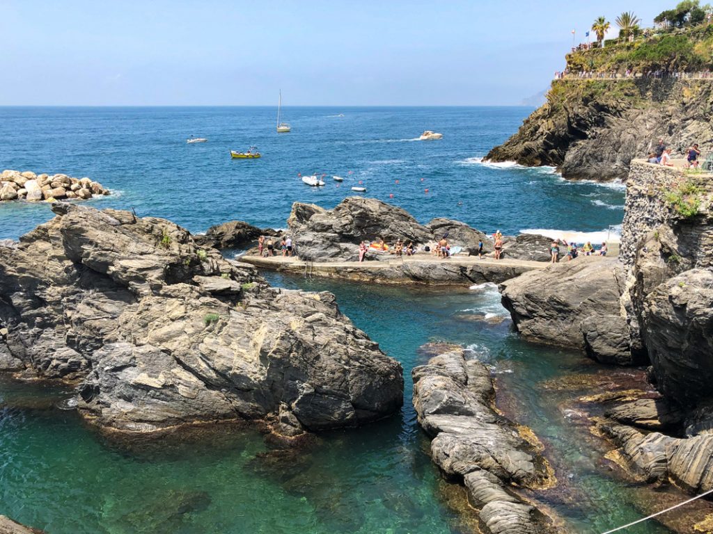 When visiting Cinque Terre be sure to bring a swimsuit