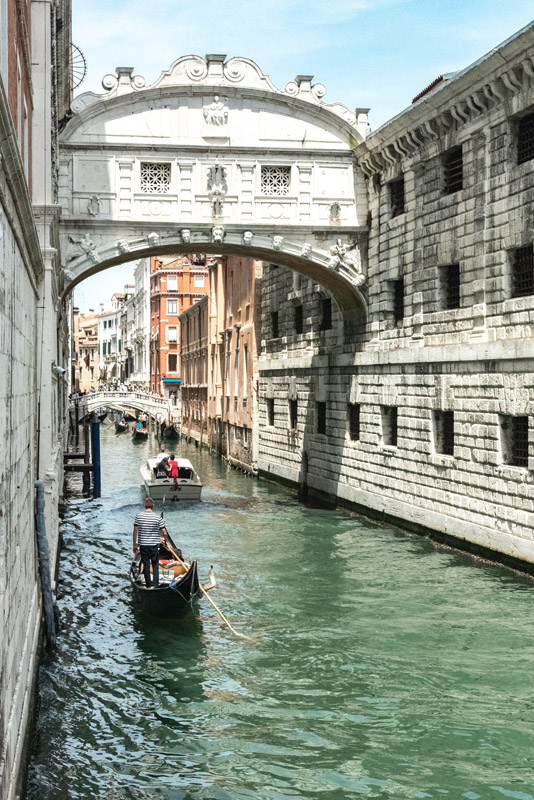 Venice on a budget: Bridge of Sighs