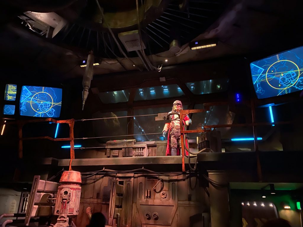 On Star Wars Smugglers Run at Disneyworld you're hired to fly the Millennium Falcon