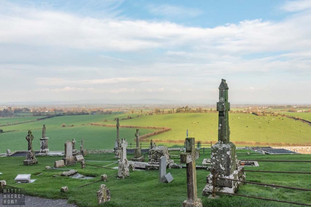 The Rock of Cashel looks out over emerald green fields - just like it has for a thousand years. 