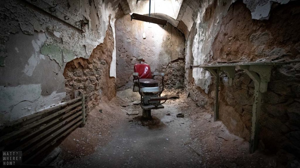 The Eastern State Penitentiary Tour takes you through the ruined cells of America's hardest criminals. 