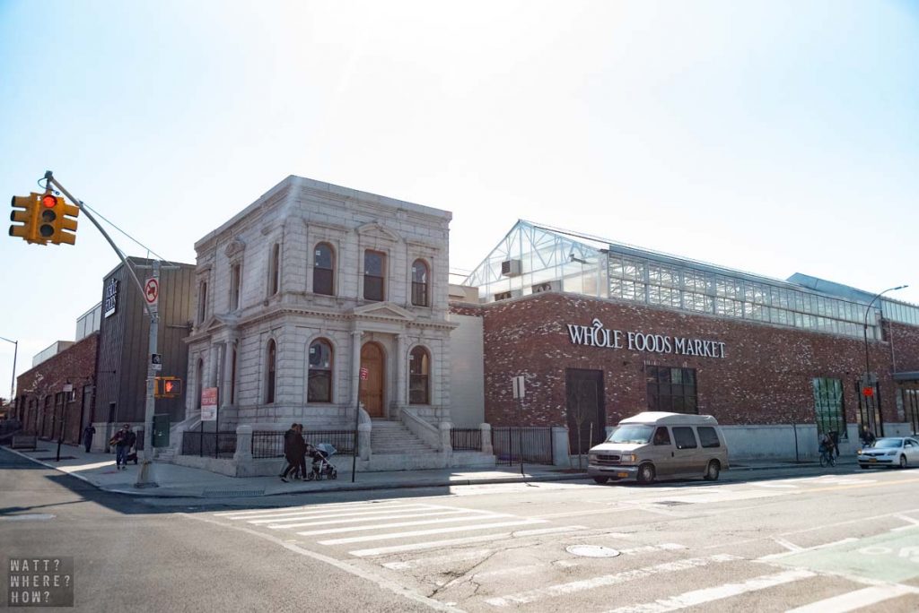 The Whole Foods at Carroll Gardens is responsible for renovating the neighboring Coignet Building.