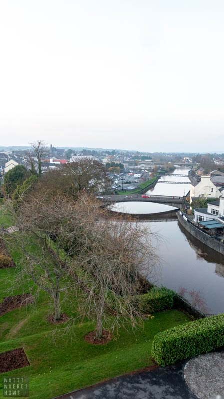 Kilkenny Castle looks out over the River Nore, a strong defensive position in the past. 