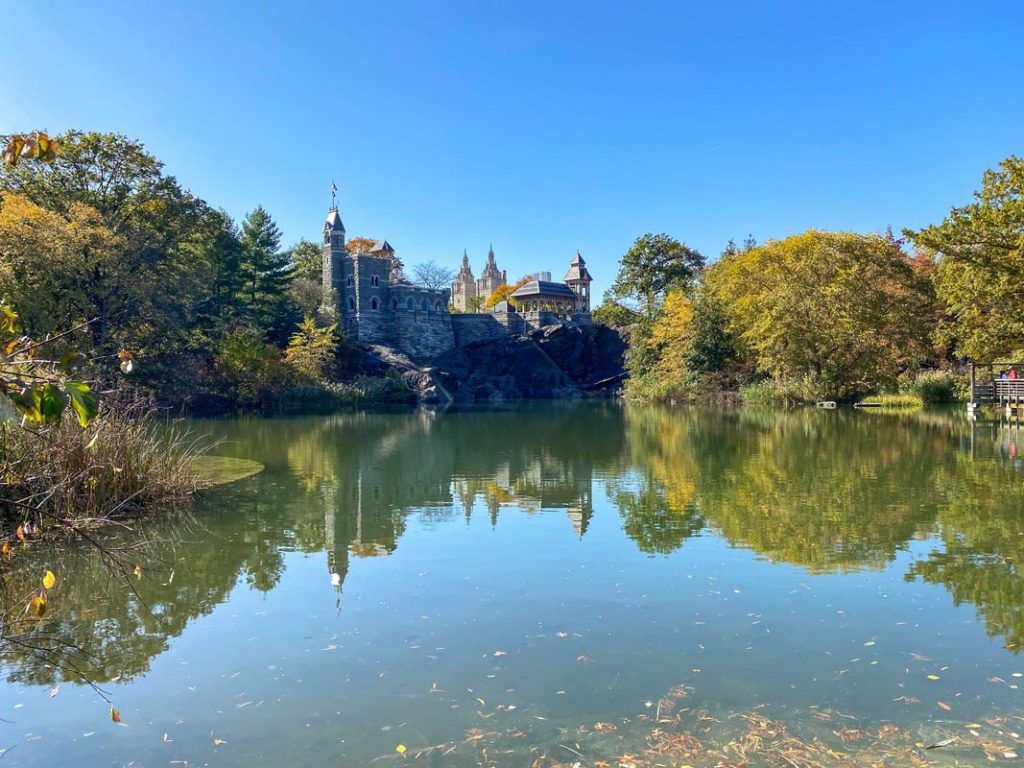 The Belvedere Castle in Central Park provides a perfect backdrop to experience autumn in NYC.