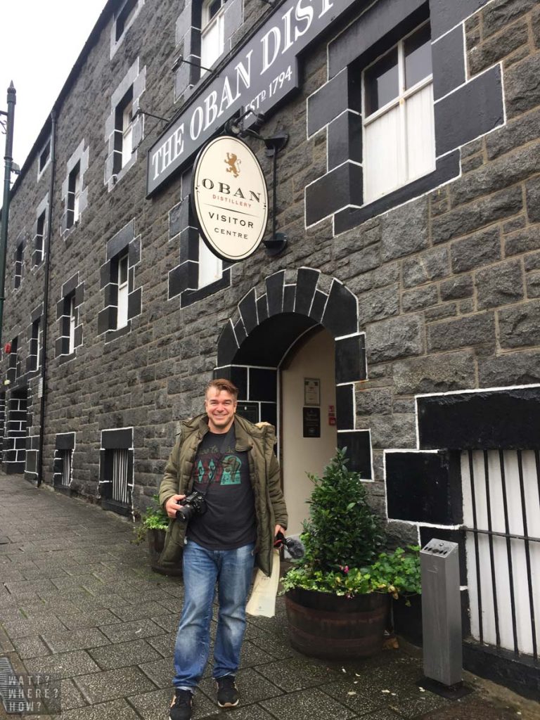 The Oban Distillery was ranked top of the things to do in Oban list by Bernie 