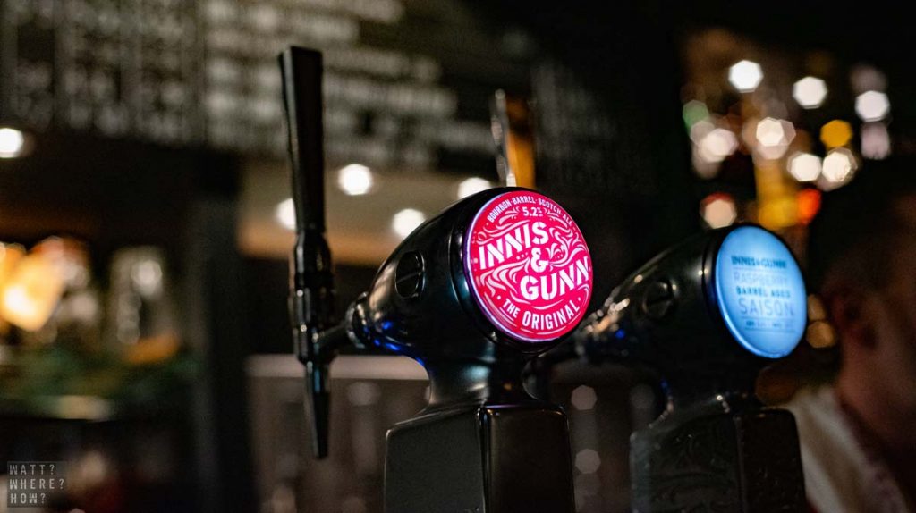 Innis and Gunn tastes best right from its source. 
