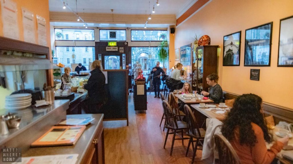 The Elephant House Edinburgh, the cafe where Harry Potter was