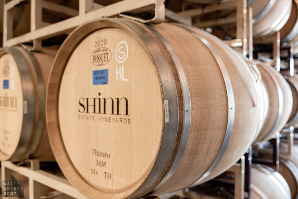 Formerly the Shinn Estate vineyards, the new owners are reinventing the boutique winery as the Rose Hill Estate