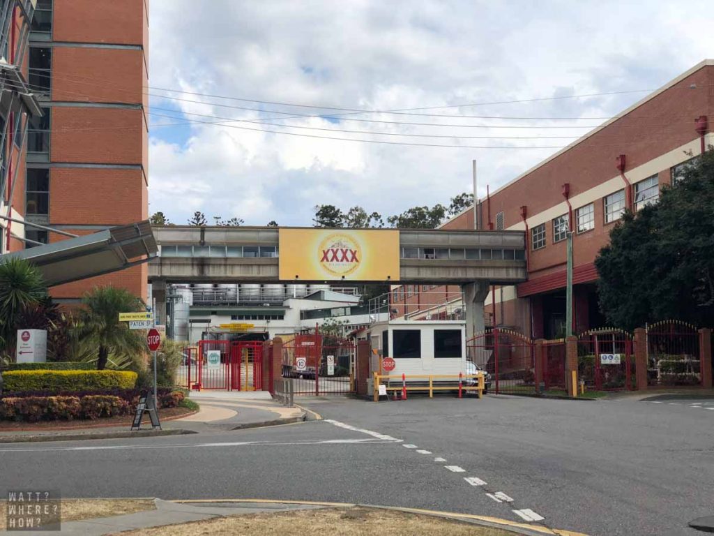 XXXX brewery tours in Brisbane Australia take you inside the Castlemaine Perkins brewery in Milton. 