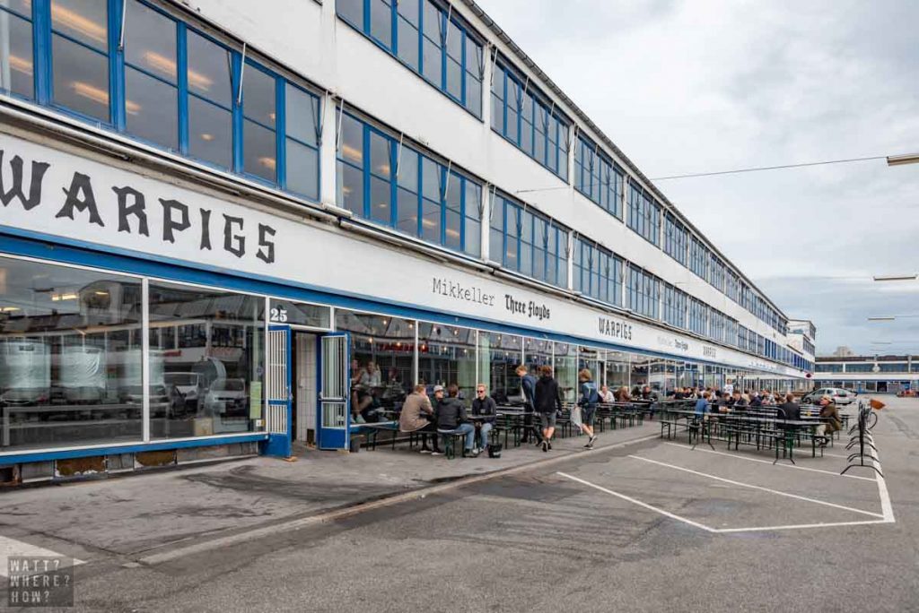 Kødbyens fiskebar is situated in Copenhagen's old meat packing district, which has become revitalized with hip bars, studios, and startups. 