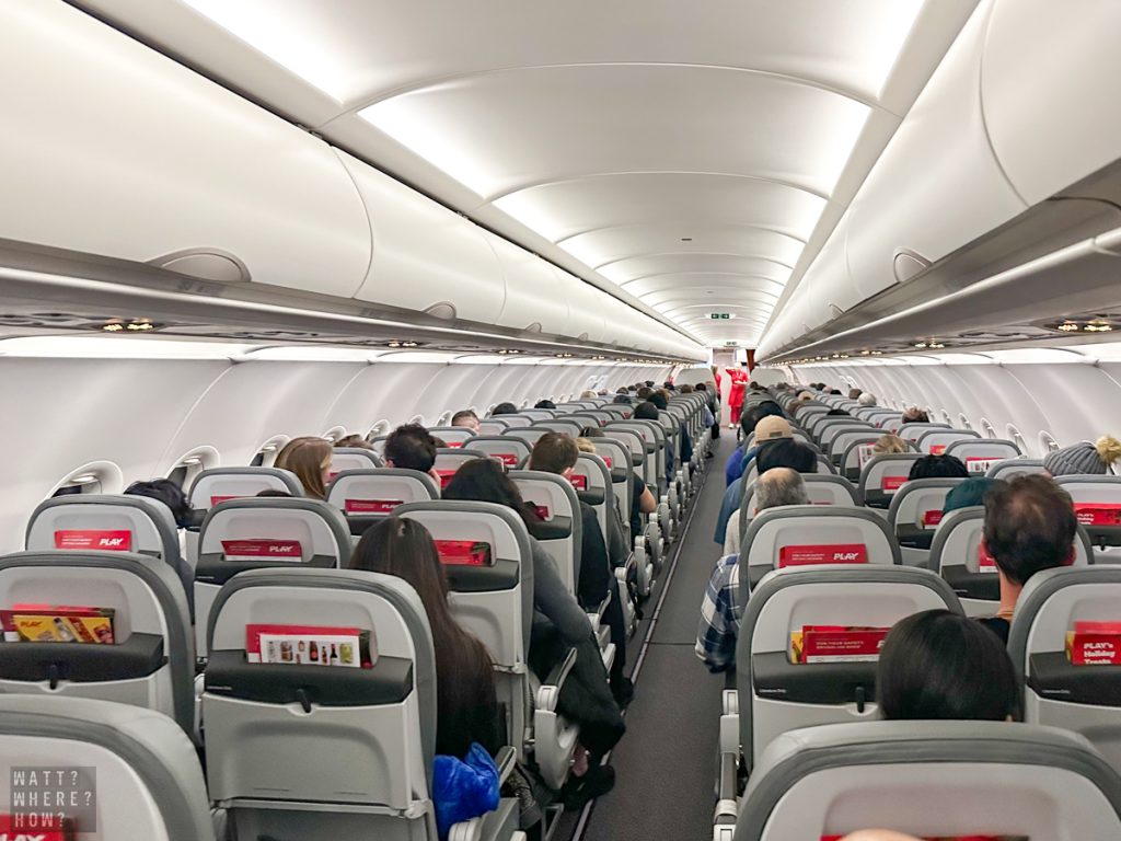 Our Play Airlines Review focuses on the budget experience - like no entertainment systems on the thinline seats. 