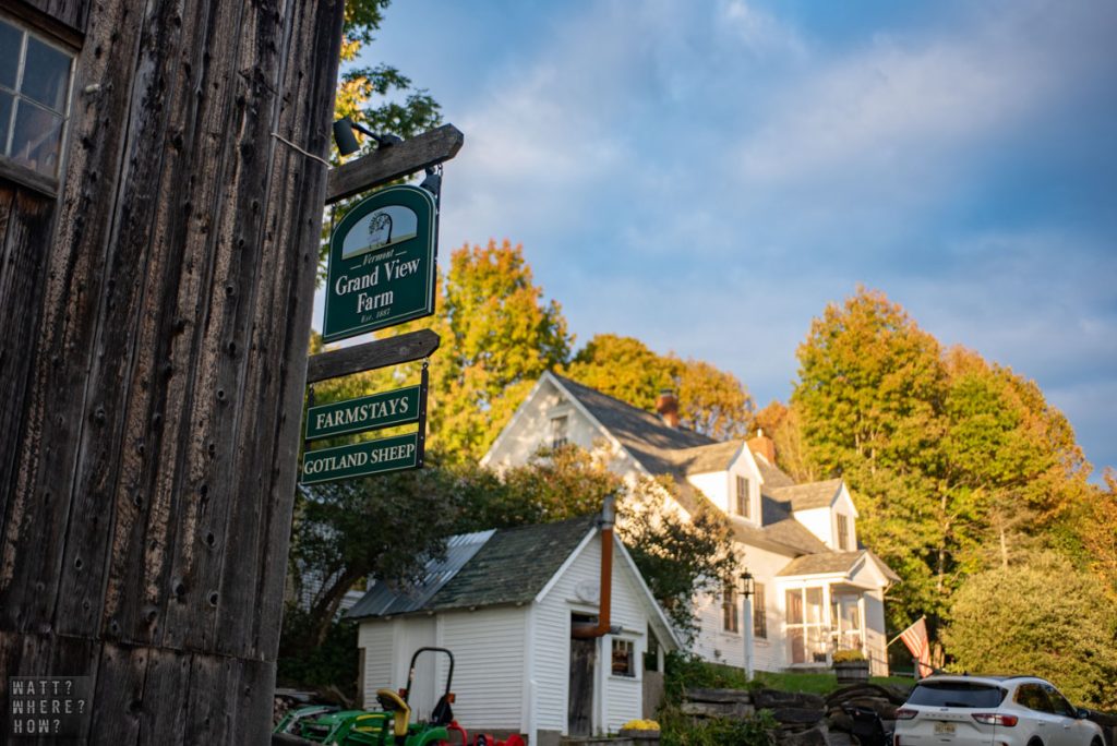 Grand View Farm Vermont is an 18th century farm house and B2B that also breeds Gottland sheep.